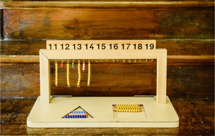 Montessori number chains.